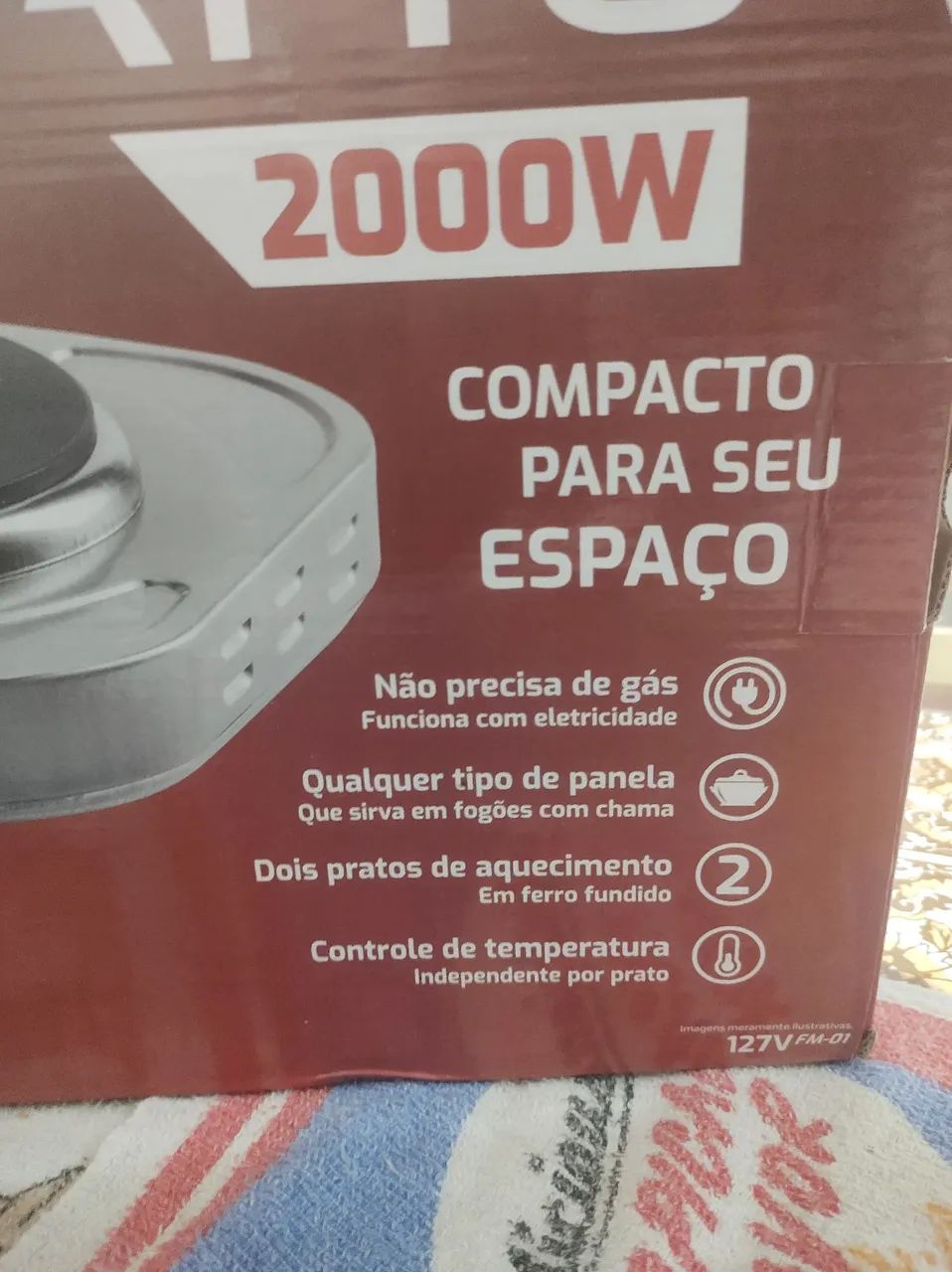 FOGÃO AGRATTO"DUPLO" NOVO - Foto 5