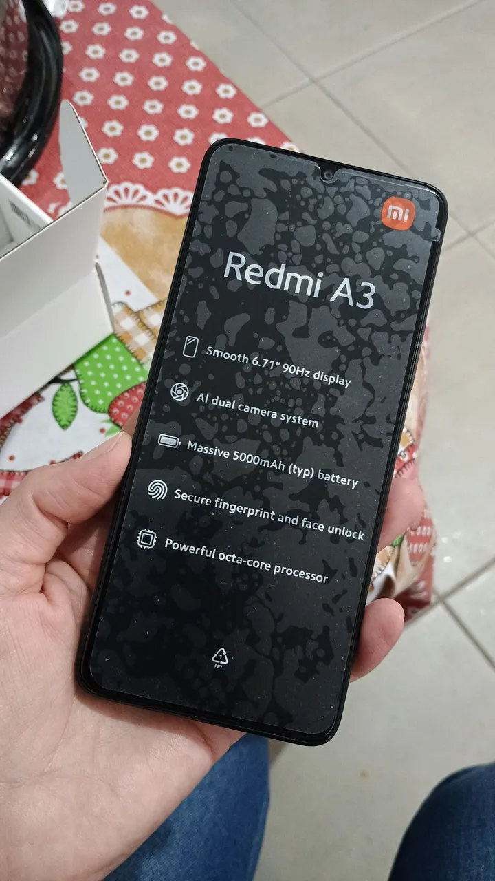 Redmi A3 - Novo na Caixa!