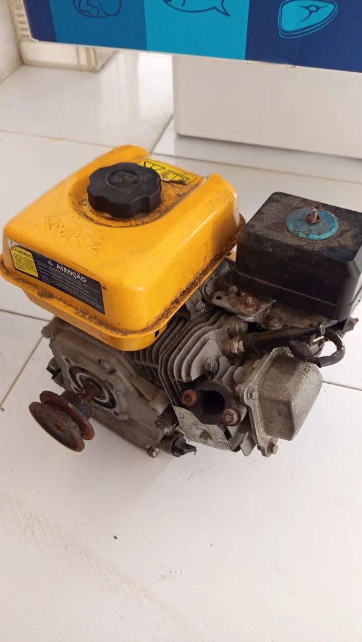 Motor 4 tempo a gasolina, ligação manual 