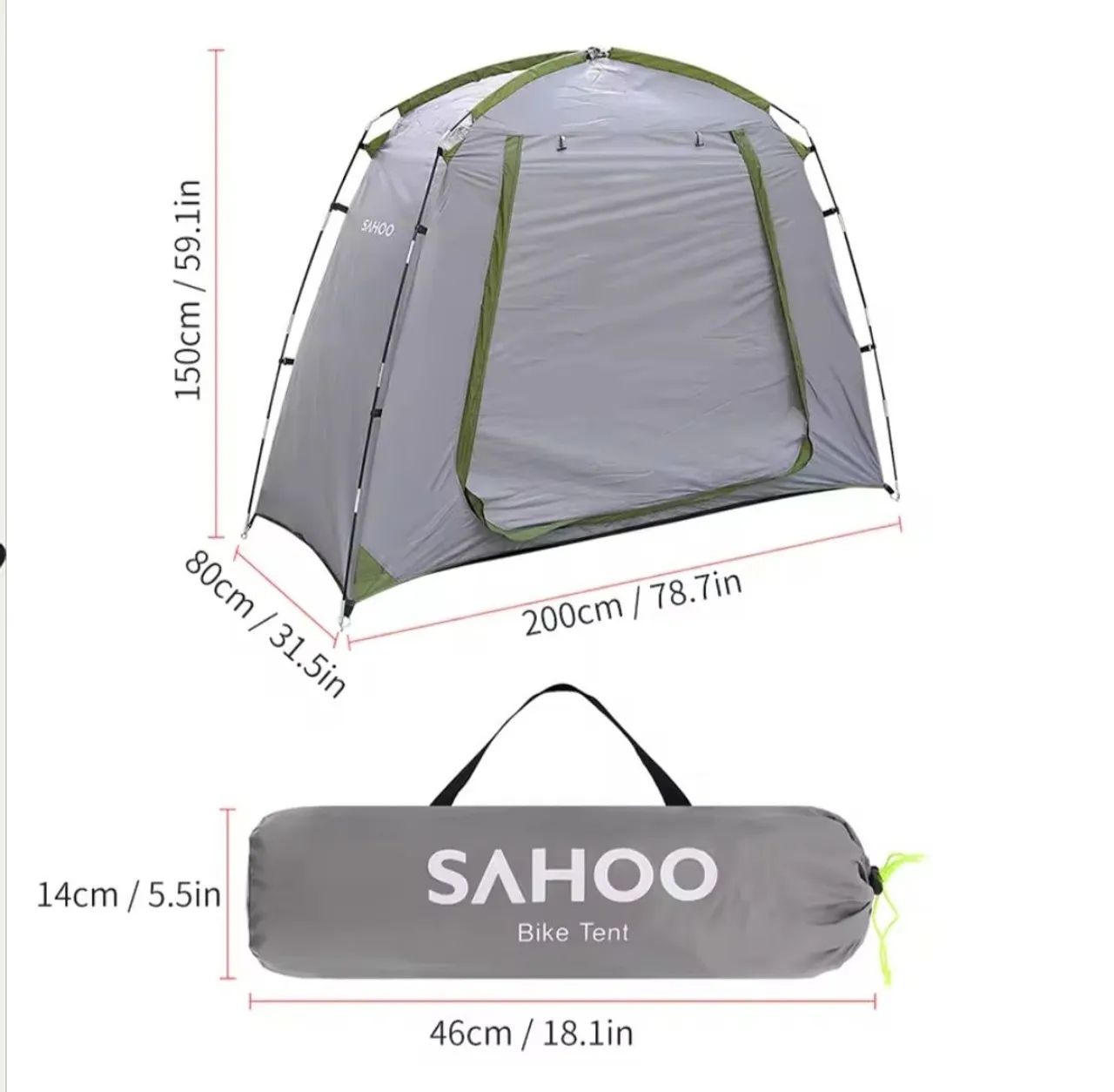Tenda para Bicicleta prova d'água - Proteja sua Bike do Tempo - Foto 4