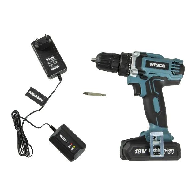 Parafusadeira Com 1 Bateria 18v Profissional Wesco Ws2972 - Foto 3