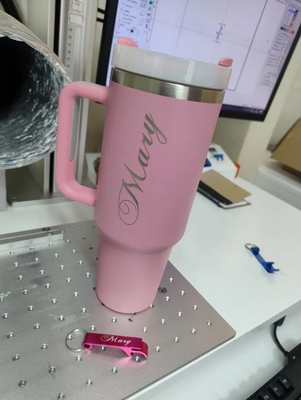 Chaveiro - Brindes com sua logo gravada - Foto 4