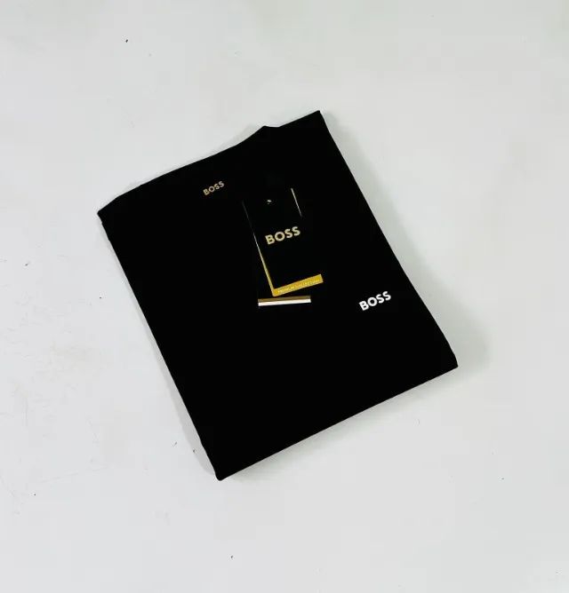 Camiseta Boss Logo Básica, 4 cores . Importada 40% off - Foto 4