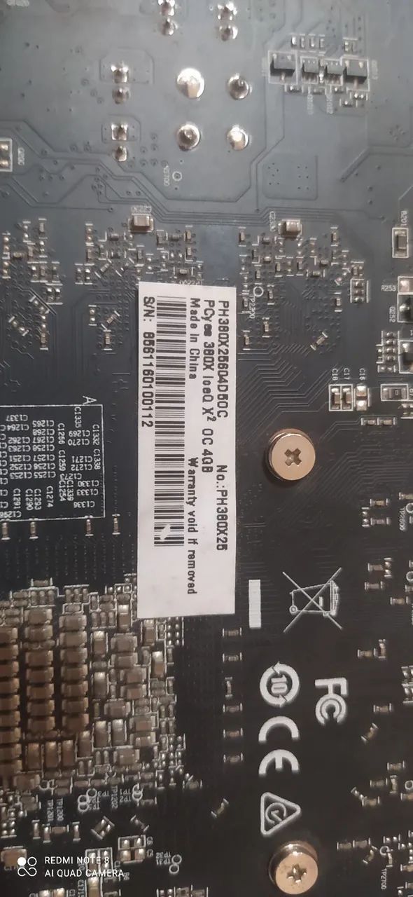 Placa de Vídeo Radeon R9 380X 4GB - HammerX na caixa  - Foto 4