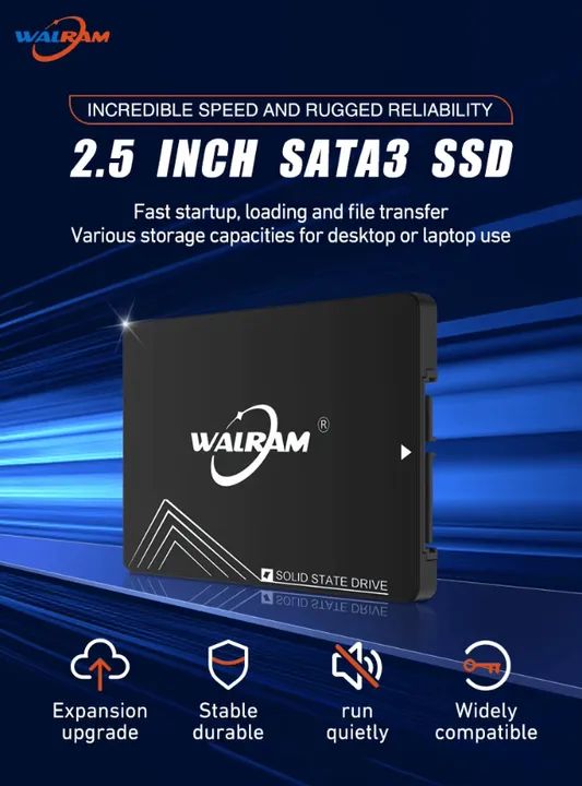 SSD SATA Walram 512GB - Desempenho e Confiabilidade para o Seu Dia a Dia! - Foto 2