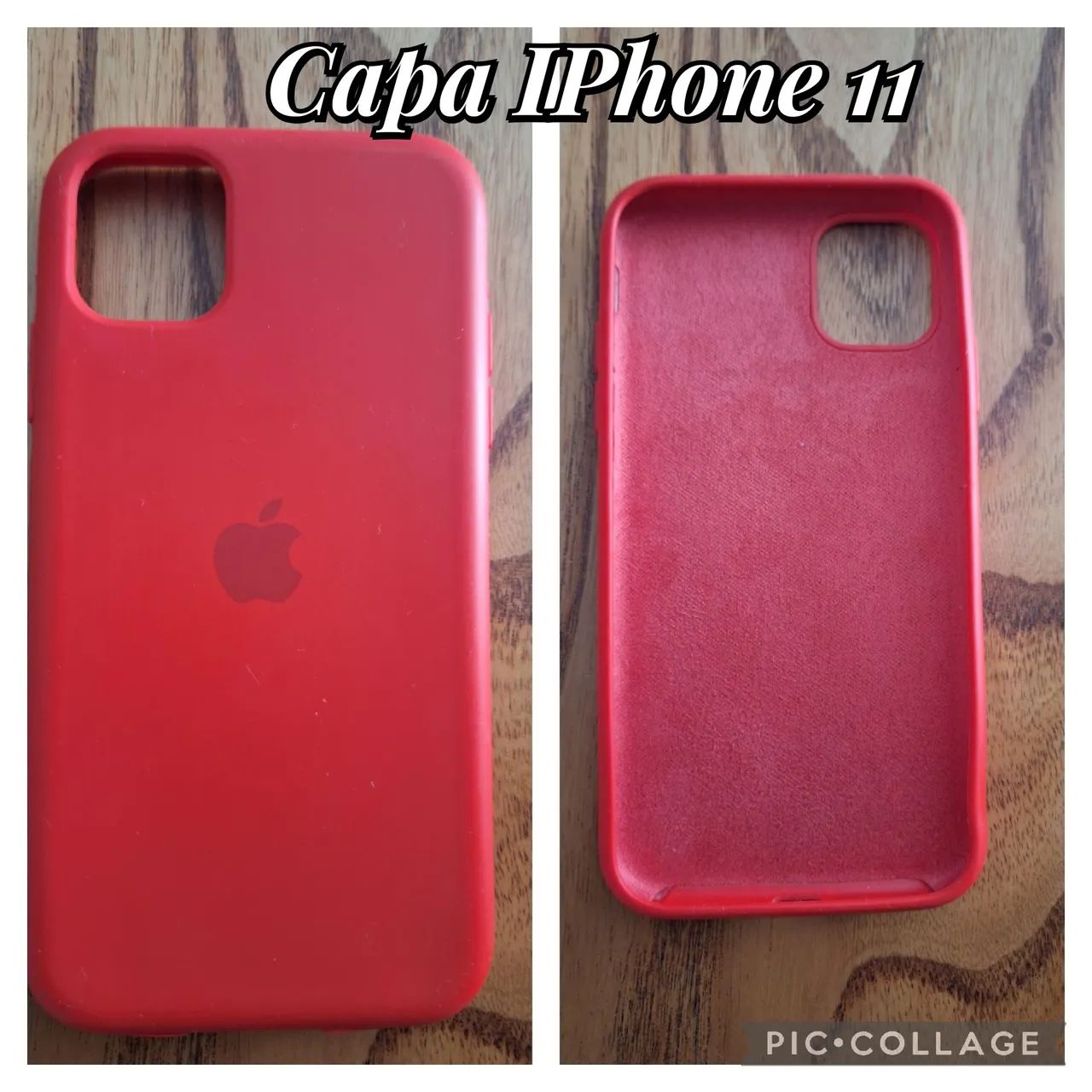 Capa Vermelha para iPhone 11