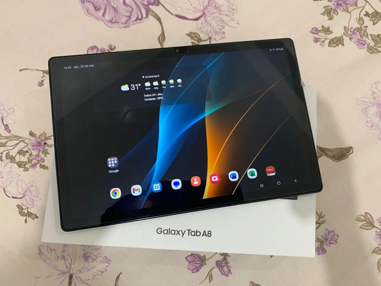 Tablet Samsung Galaxy Tab A8 extremamente Novo