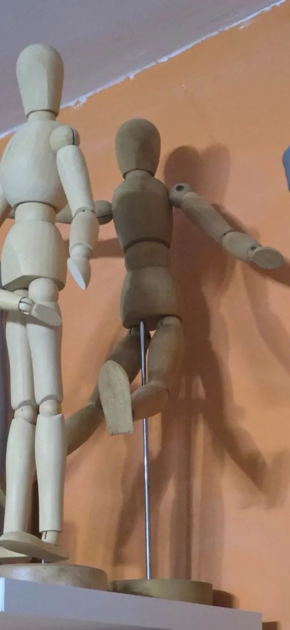 Boneco Articulado Madeira  - Desenho Motion - Foto 2