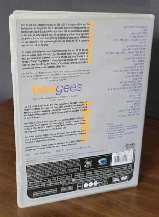 Dvd Original Beegees Edição de Colecionador 2 discos - Foto 3