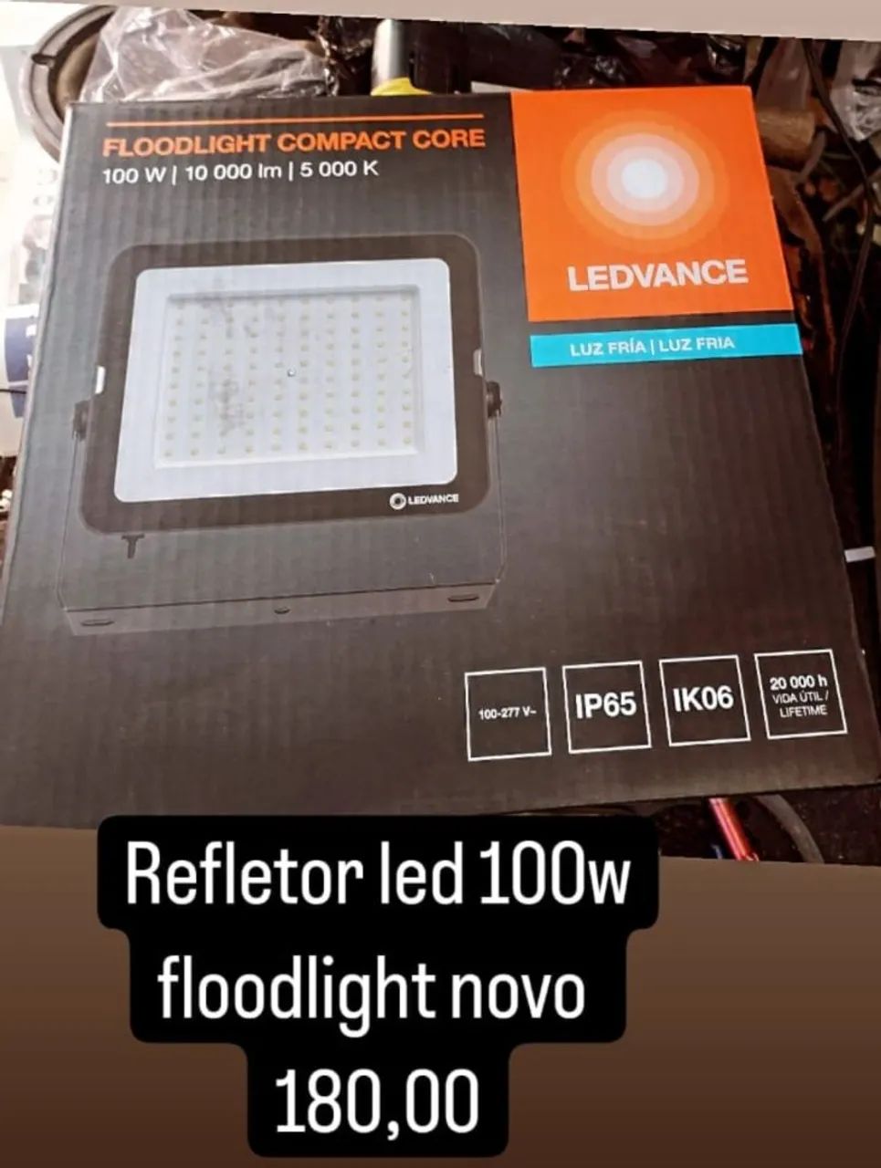Refletor LED 100W para Iluminação Externa - JC100 - Foto 3