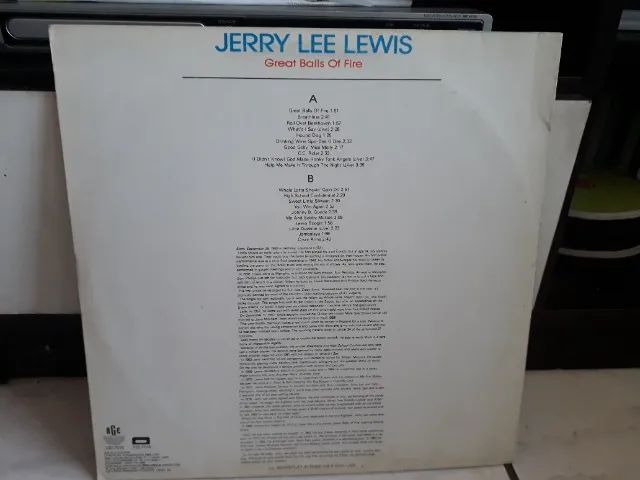 lp Jerry lee lewis great balls of fire - Foto 2