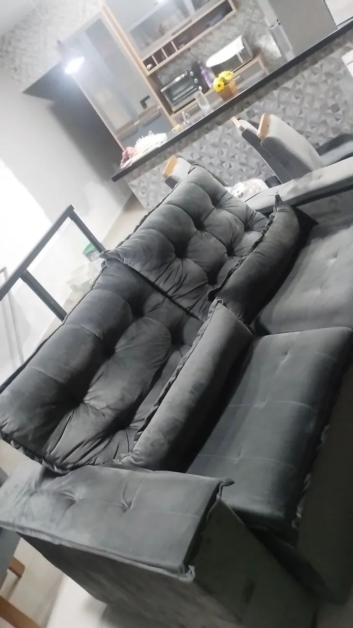 Vendo sofá retrátil big fofão novo64842833271427122