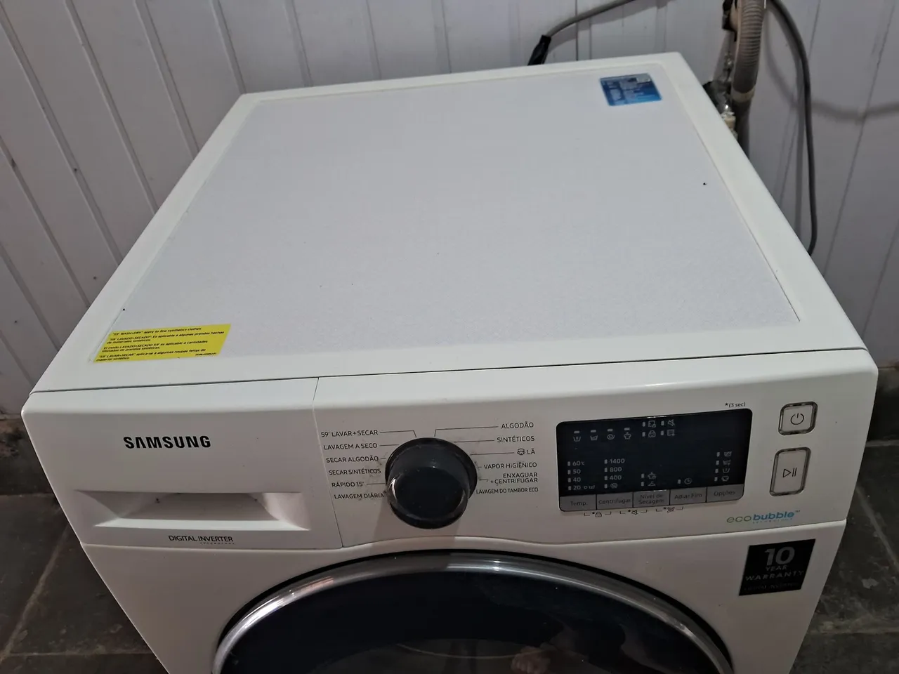 Lavadora Samsung Digital Inverter Ecobubble 10kg