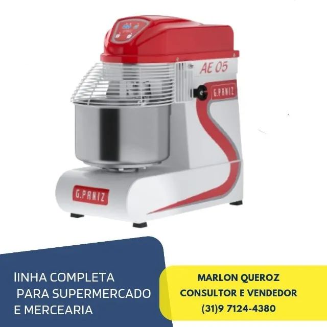 Amassadeira 5 KG Espiral G.Paniz Nova