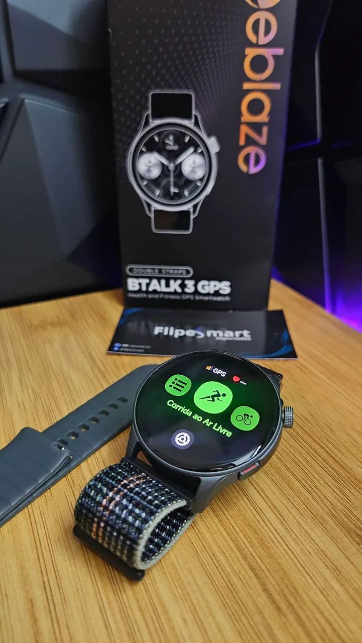 Smartwatch Zeblaze Btalk 3 GPS Original com garantia(Novo) - Foto 2