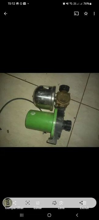 Bomba d'água para reservatório