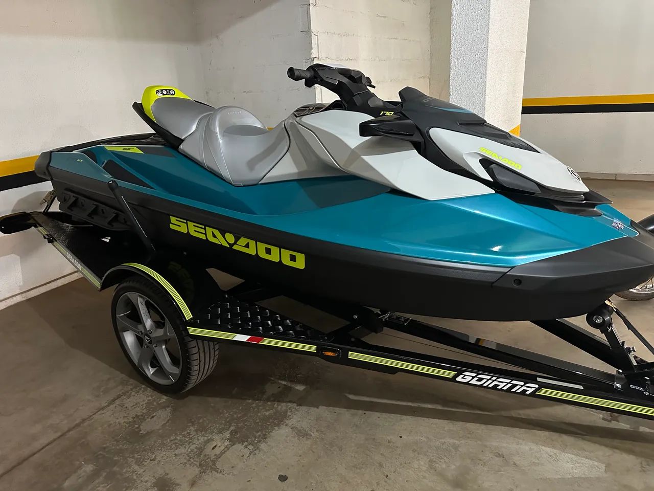 Jet ski Sea Doo GTI 170 - 35 horas - c/ carreta Goiana - Foto 6