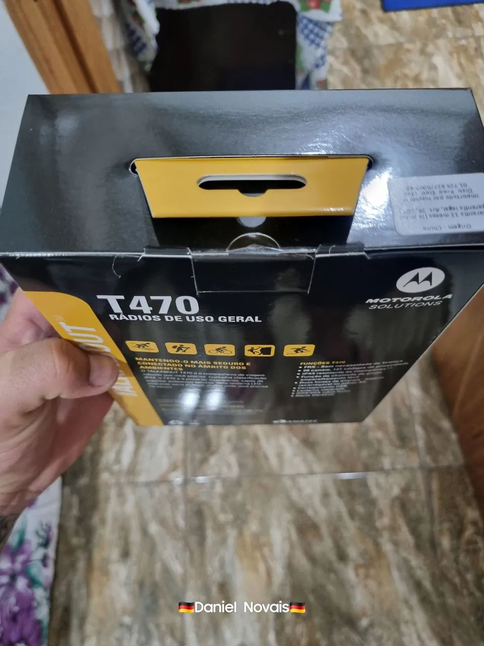 Walkie Talkie Motorola T470 - 2 rádios  - Foto 5