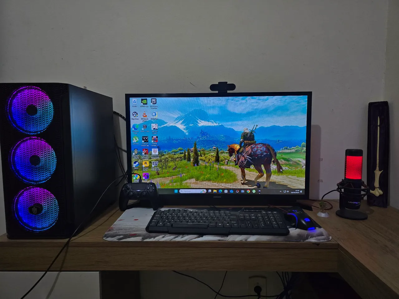 Pc Gamer COMPLETO + Kit Streamer COMPLETO (Também vendo separado) infos na descrição.