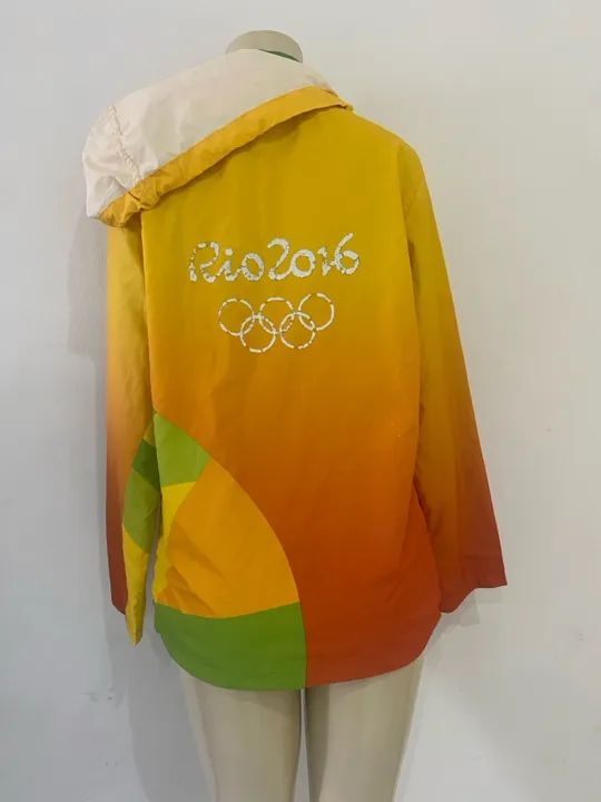 Jaqueta Impermeável Rio 2016 - Tamanho M - Foto 2