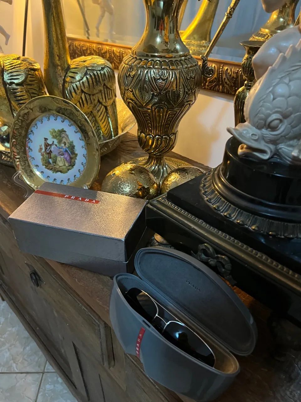 Óculos Prada bem conservado. - Foto 5