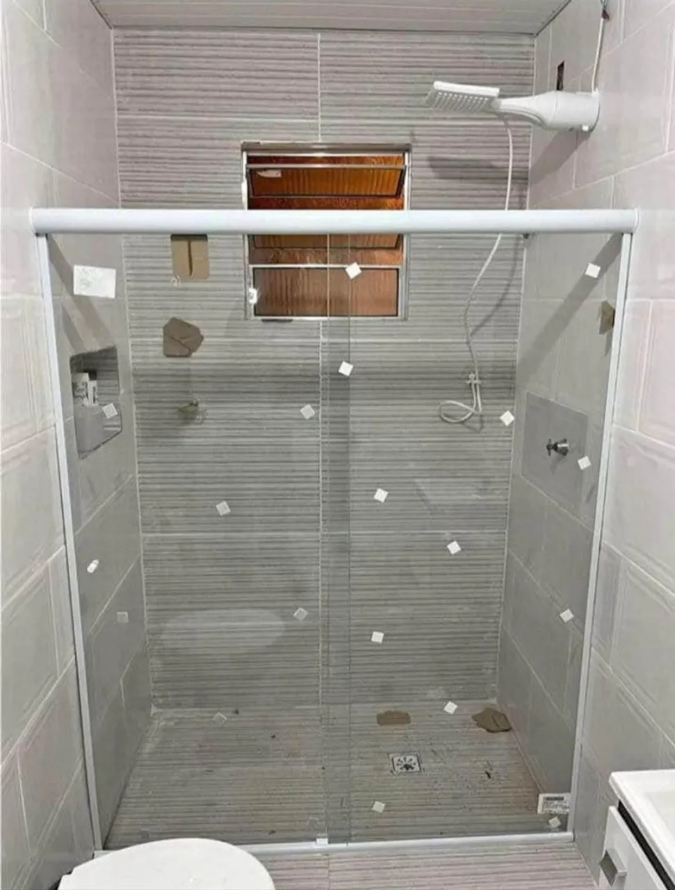 Box de Vidro para Banheiro - 1,00 X 1,80 mts