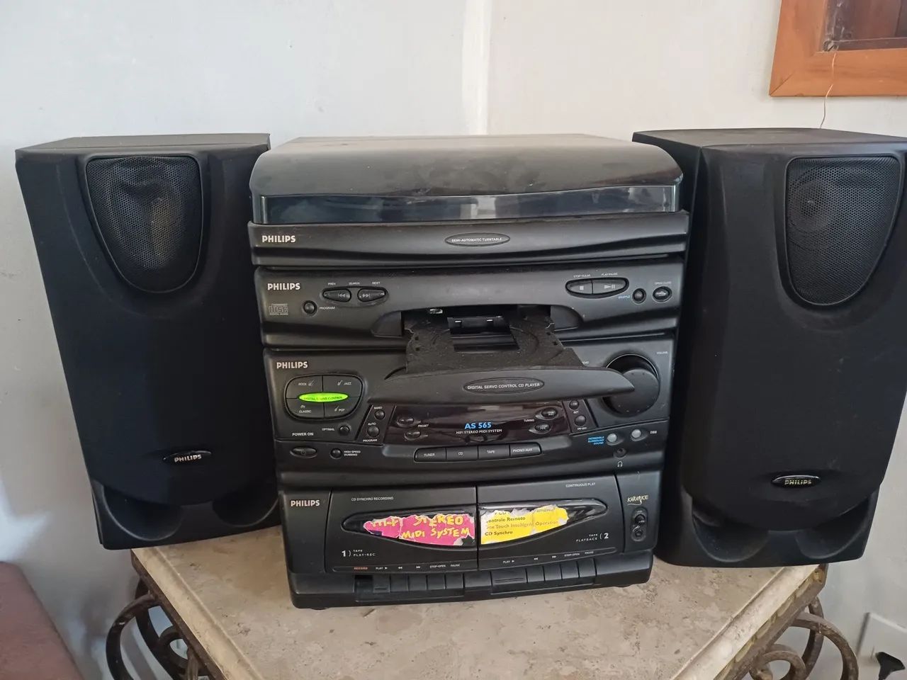 Som Philips AS565 Hi-Fi Stereo Midi System - Foto 2