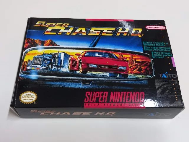 Super Chase Hq Para SNES Super Nintendo Jogos de Vídeo Game
