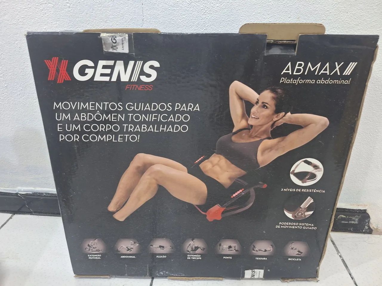 Plataforma Abdominal Abmax - Exercite-se em Casa!