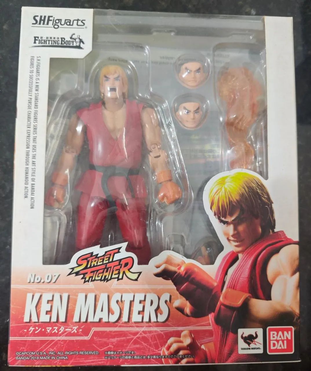 Ken Masters S.H.Figuarts BANDAI 