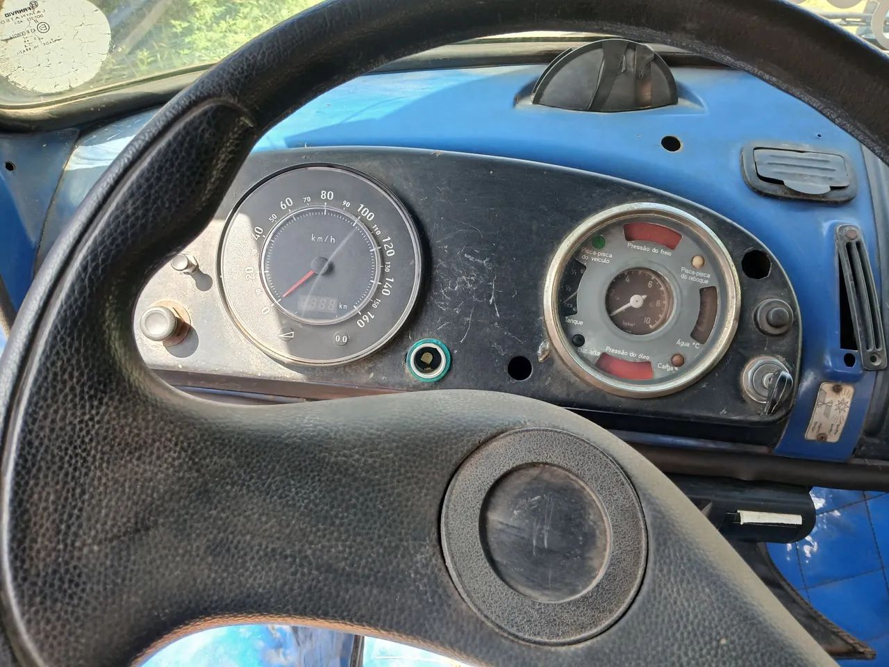 Caminhão Mercedes Benz 1113 - 1965-  Azul - Conservado - Foto 4