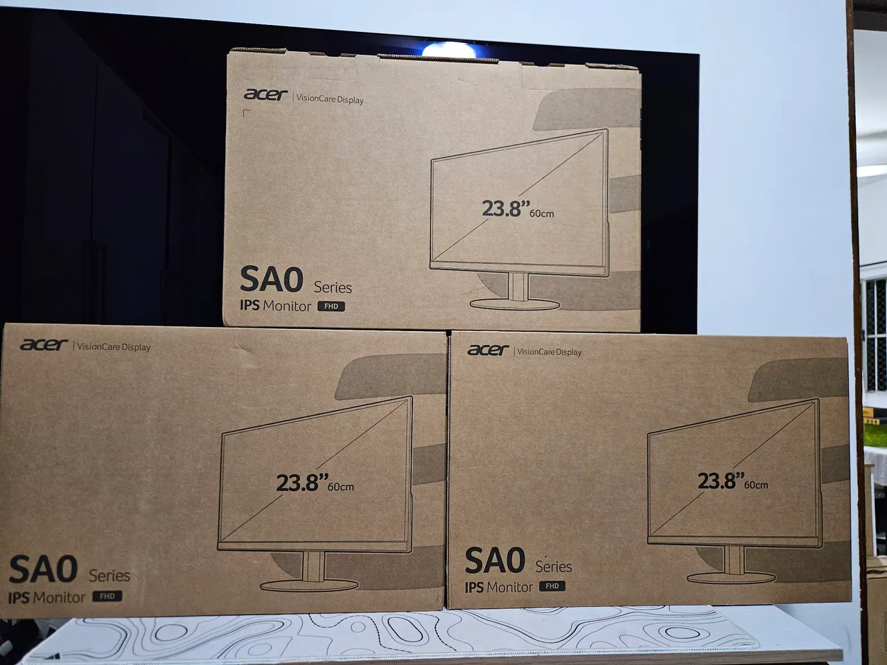 Monitor Acer 23.8 pol full HD 120hz Lacrado! Não abaixo o valor!