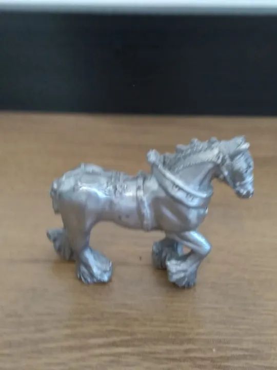 Cavalo de Estanho Decoração - Foto 3