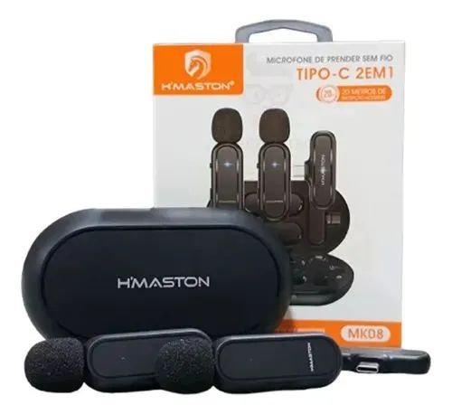 Microfone H'maston Anti Ruído Tipo C