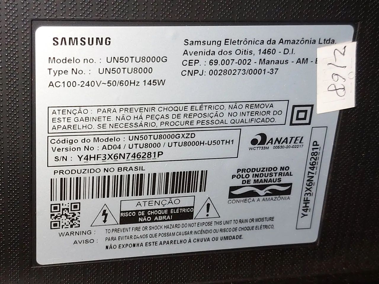 TV 40" e 42" SAMSUNG - para RETIRADA de PEÇAS. R$ 100,00 cada - Aceito oferta. - Foto 3