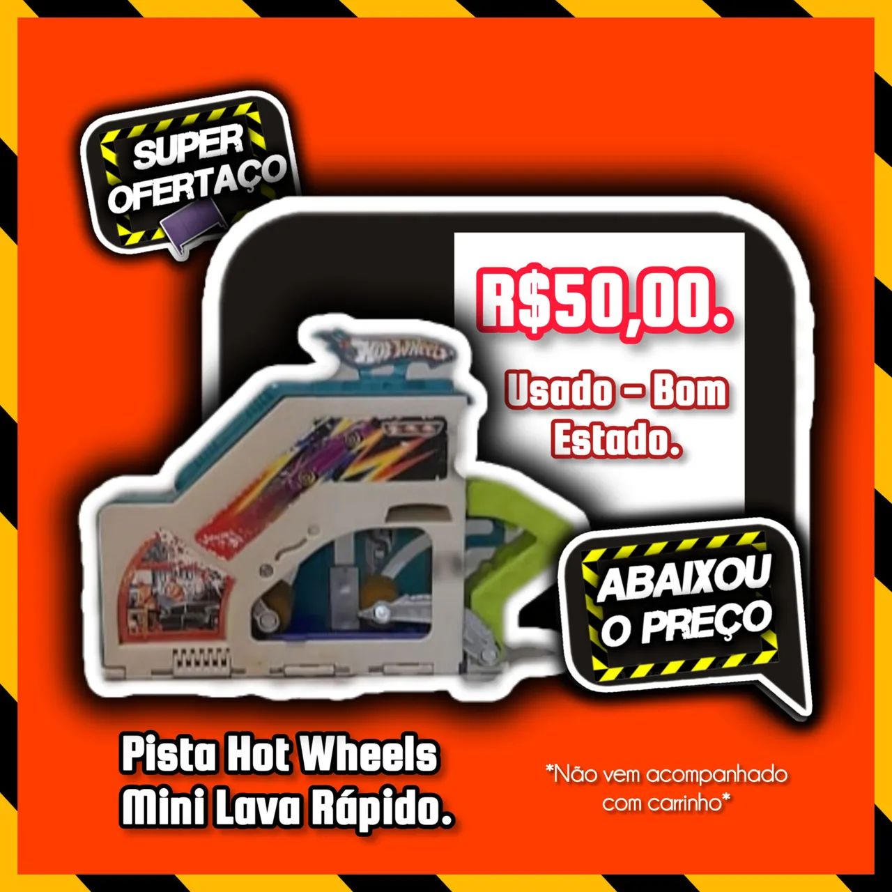 Autopista Equilibrio Extremo Hot Wheels Mini Pista World's Smallest