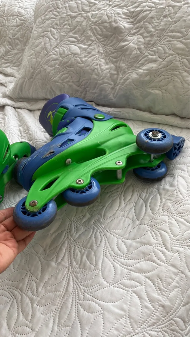 Patins Roller Ajustável - Ideal para iniciantes
