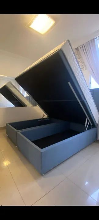 Cama base Box baú a partir de 990,00 direto da fábrica - Foto 4