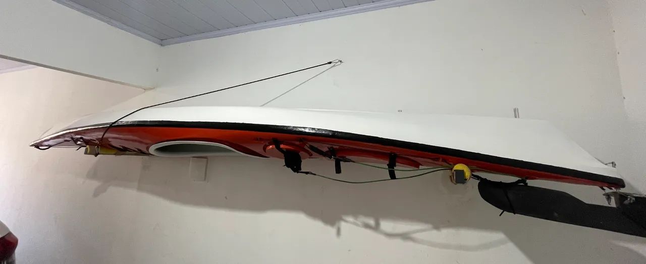 Caiaque (modelo garça) novíssimo ( uma vez na água) com construção impecável à venda. - Foto 3