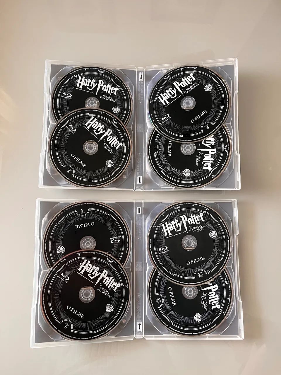 Blue Ray Harry Potter - Coleção Completa 8 Discos - Foto 3