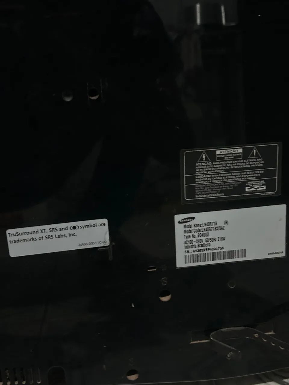 Tv Samsung retirada de peças - Foto 3