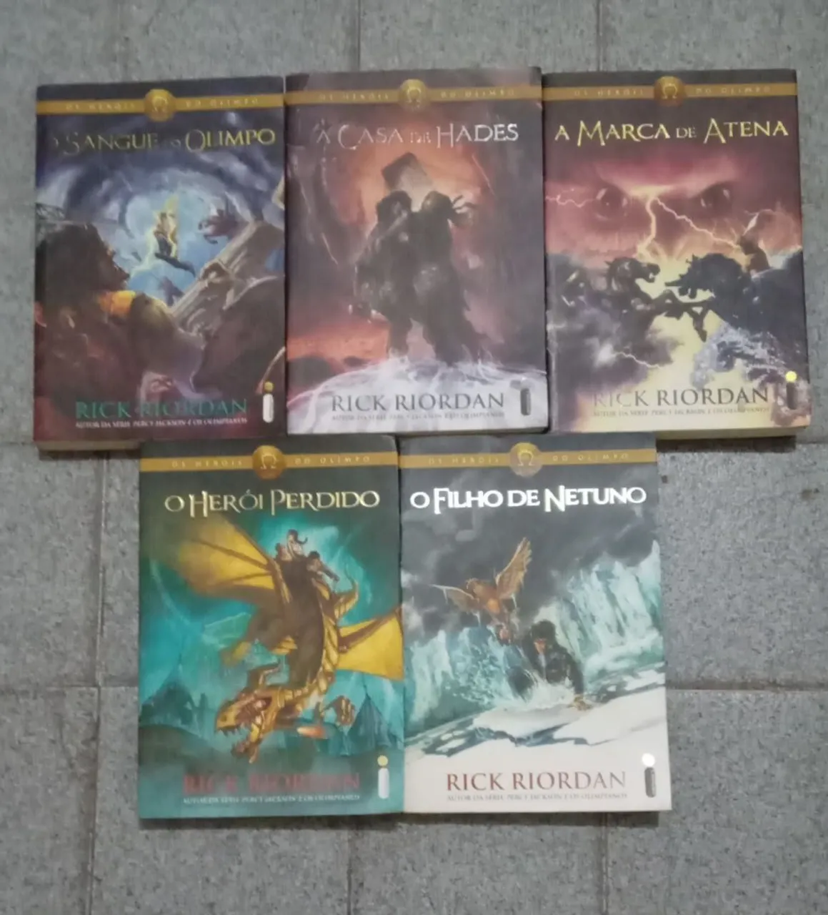 Coleção Percy Jackson e Os Olimpianos - Rick Riordan