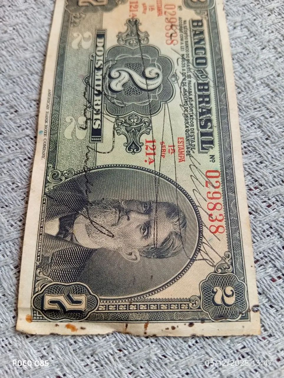 Cédula dois mil réis - Foto 3