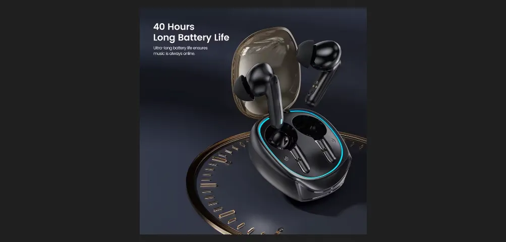 Fone TWS gaming 40h bateria bluetooth 5.3 toocki