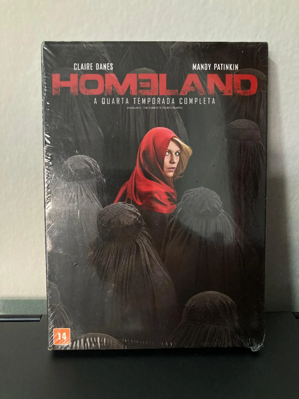 Box DVD Homeland quarta temporada original lacrado