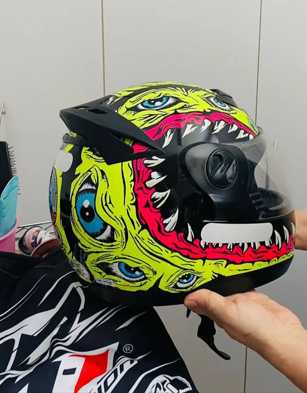 Capacete de moto 