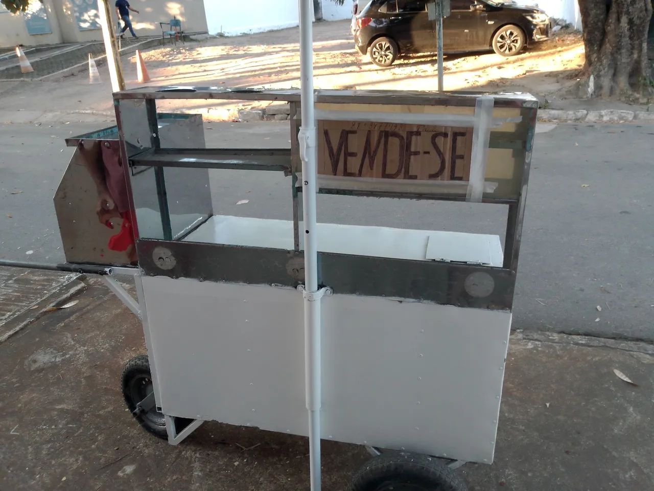 Carroça de cachorro quente