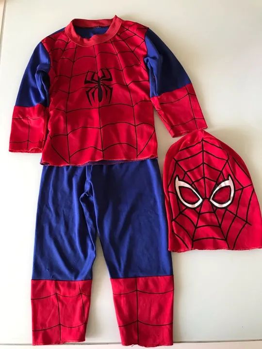 Fantasia Homem Aranha Infantil