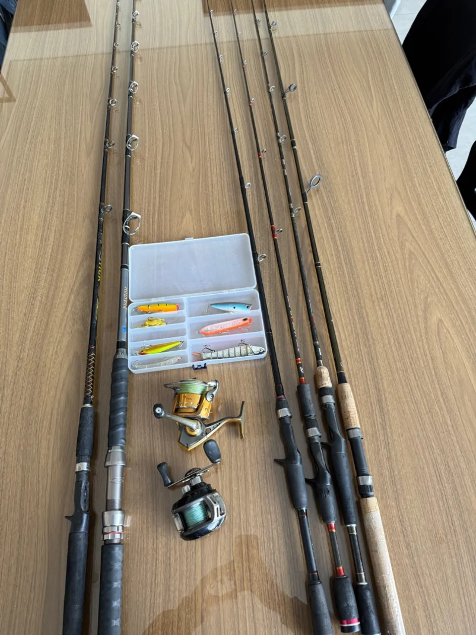Kit de pesca completo - Vendo tudo!