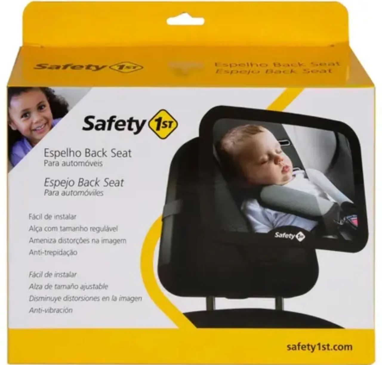 Espelho para bebê - banco traseiro do carro